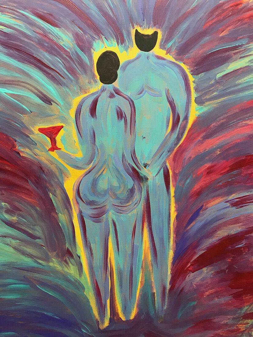 Холст без подрамника, акрил  47х52см  30 000р.